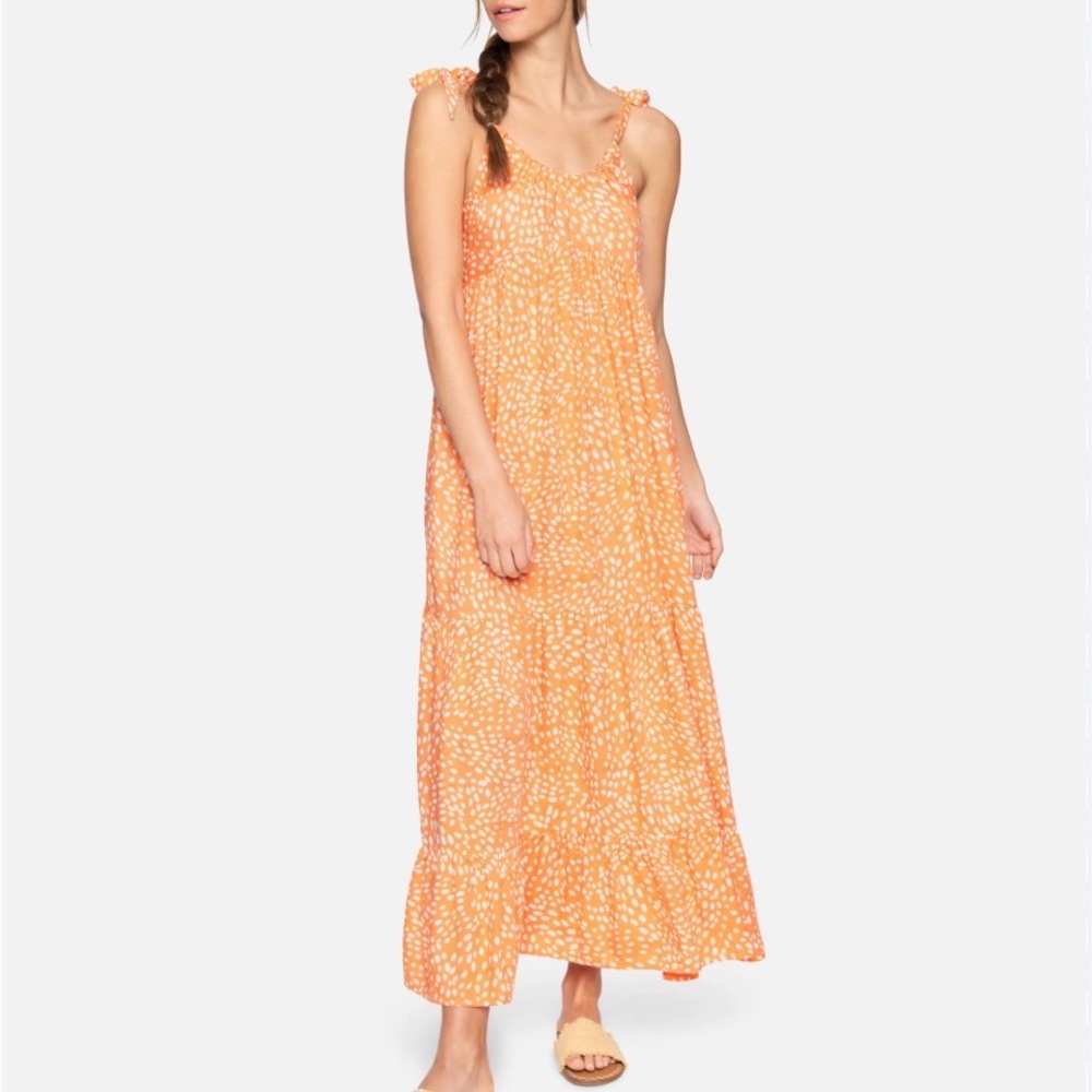 Hurley tiered Maxi Dress NWT